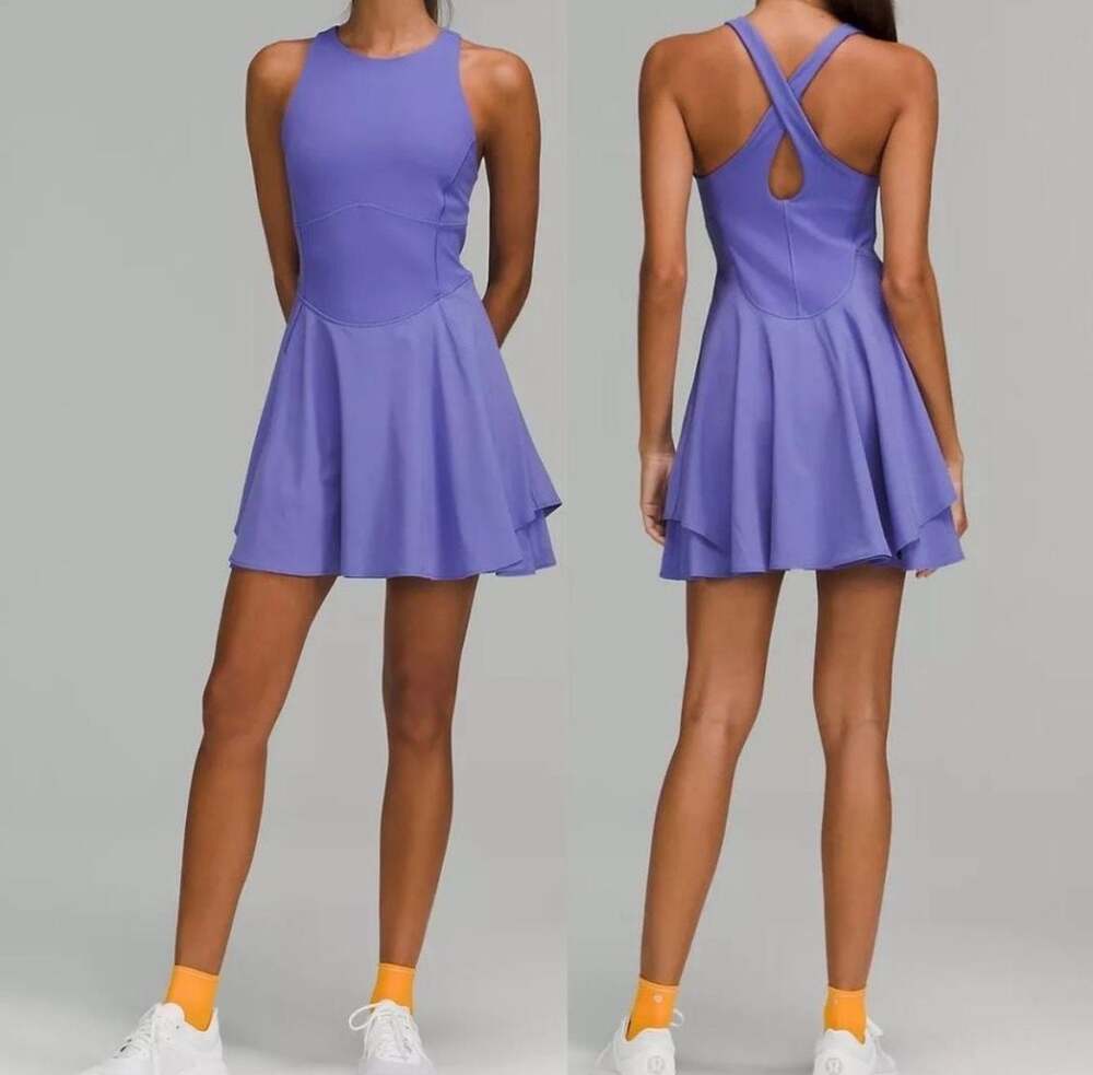 Lululemon Court Crush Tennis Dress Purple Size 8